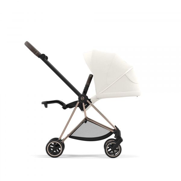 Poussette mios 3 off white châssis rose gold Cybex