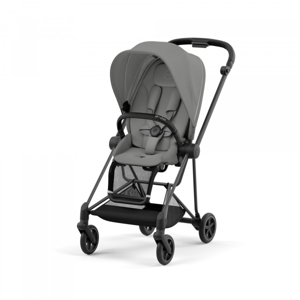 Poussette mios 3 mirage grey châssis matt black Cybex