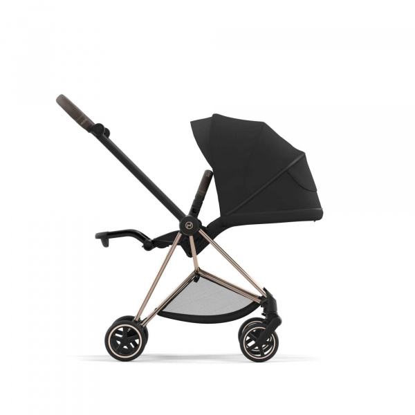 Poussette mios 3 cozy beige châssis rose gold Cybex