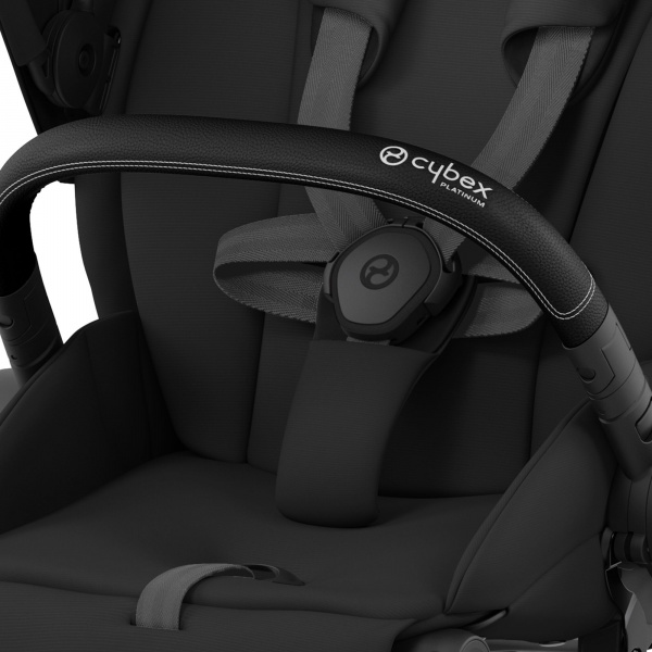 Poussette e-priam 2 sepia black châssis matt black Cybex