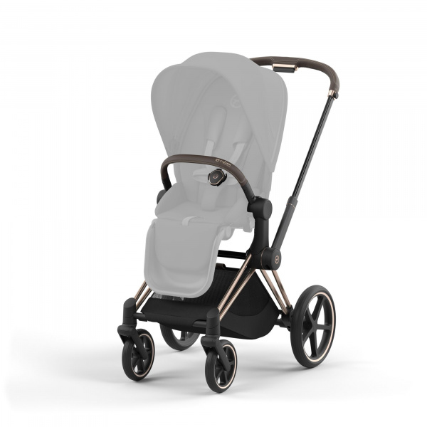 Poussette priam 4 cozy beige châssis rosegold Cybex