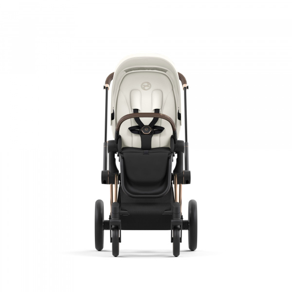 Poussette priam 4 cozy beige châssis rosegold Cybex