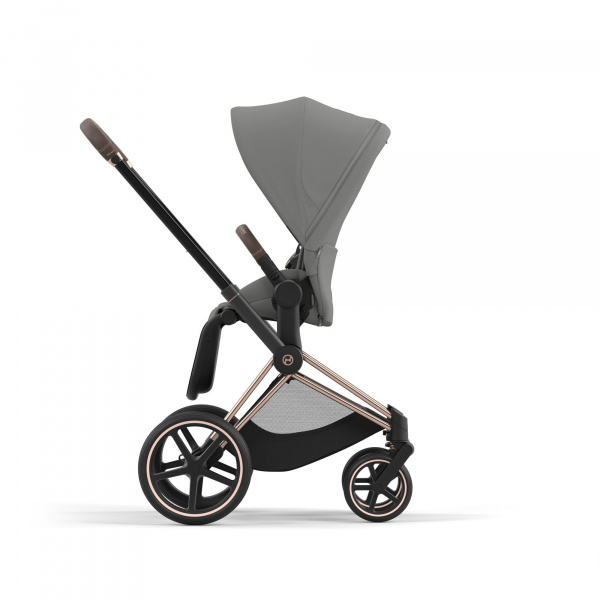 Poussette priam 4 cozy beige châssis rosegold Cybex