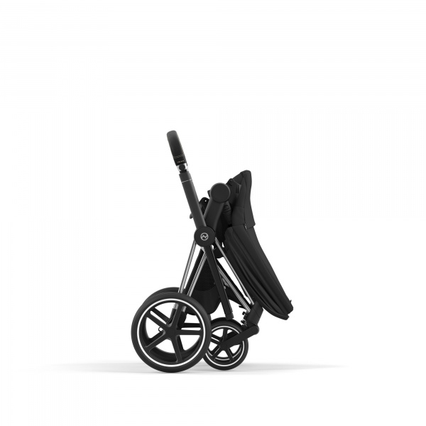 Poussette priam 4 mirage grey châssis chrome black Cybex