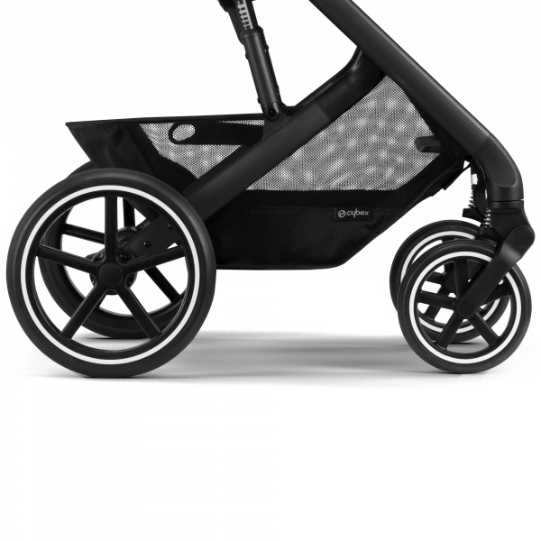 Poussette balios s lux 3 moon black châssis noir Cybex