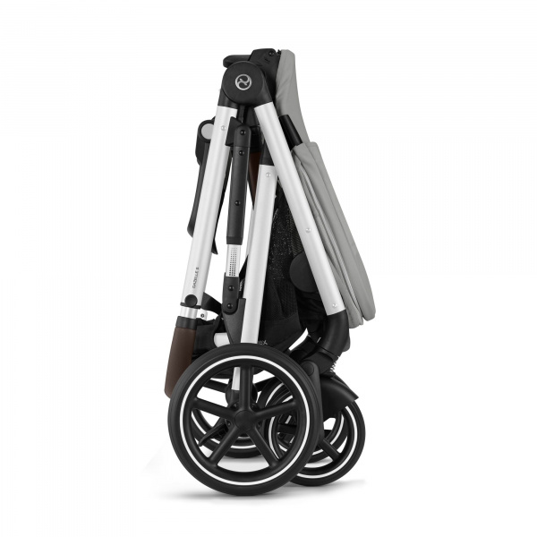 Poussette gazelle s moon black châssis noir Cybex