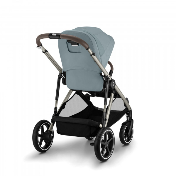 Poussette gazelle s moon black châssis noir Cybex
