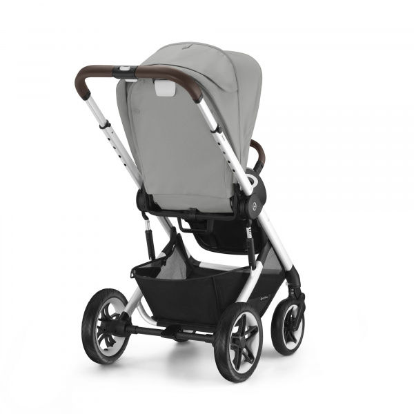 Poussette talos s lux 2 stone grey châssis silver Cybex