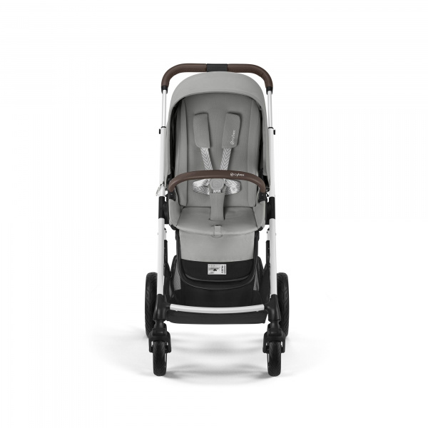 Poussette talos s lux 2 stone grey châssis silver Cybex