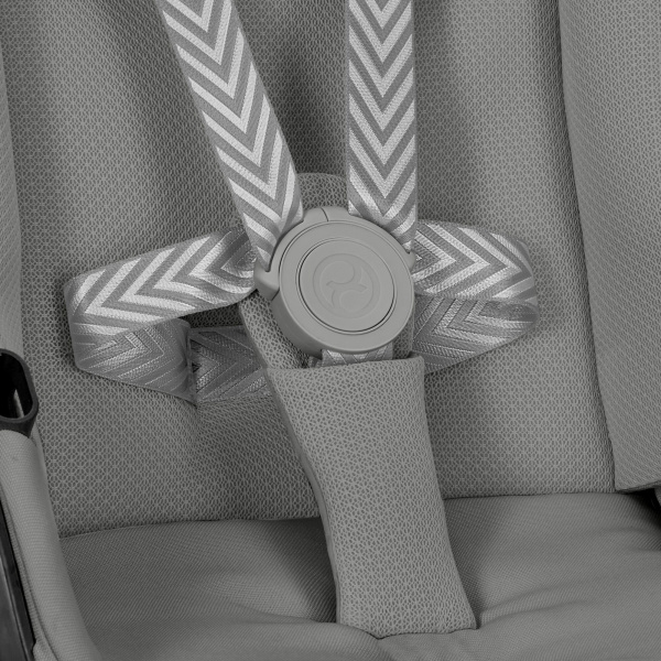 Poussette talos s lux 2 stone grey châssis silver Cybex