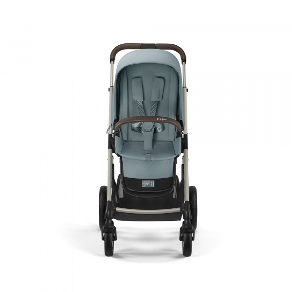 Poussette talos s lux 2 stormy blue châssis taupe Cybex