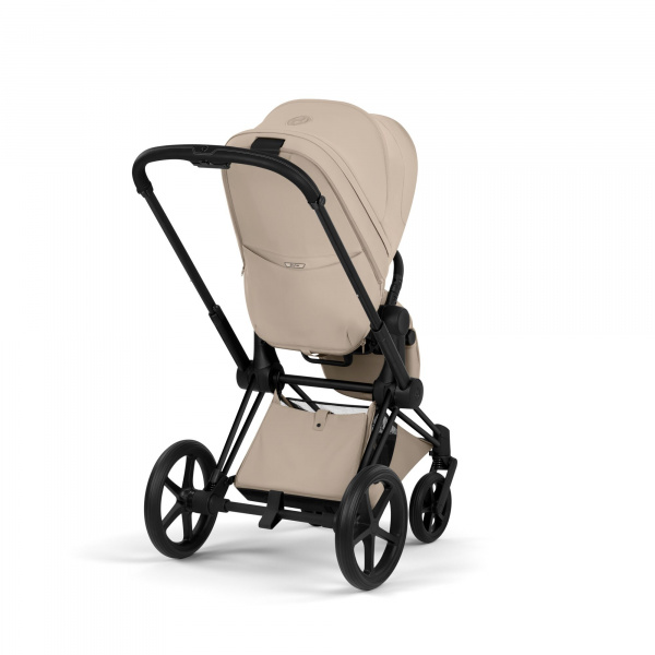 Poussette priam 5 cozy beige châssis matt black Cybex