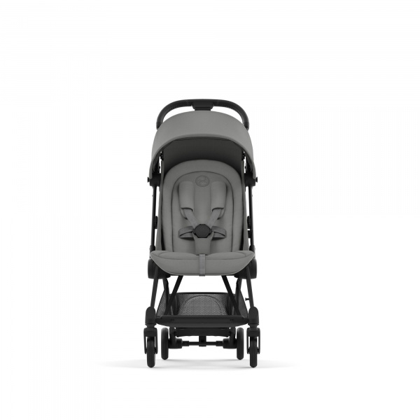 Poussette compacte coya mirage grey châssis matt black Cybex