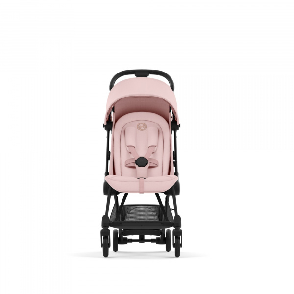 Poussette compacte coya peach pink châssis matt black Cybex
