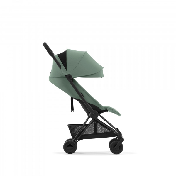 Poussette compacte coya leaf green châssis matt black Cybex