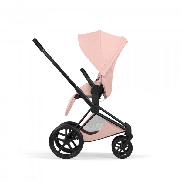 Poussette priam 5 peach pink châssis matt black Cybex