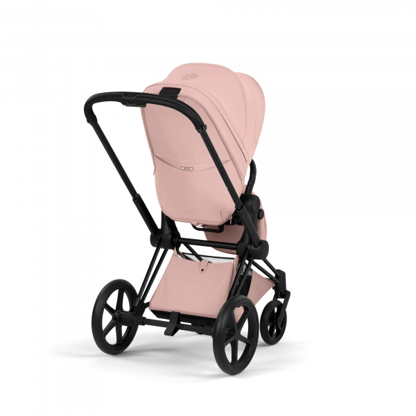 Poussette priam 5 peach pink châssis matt black Cybex