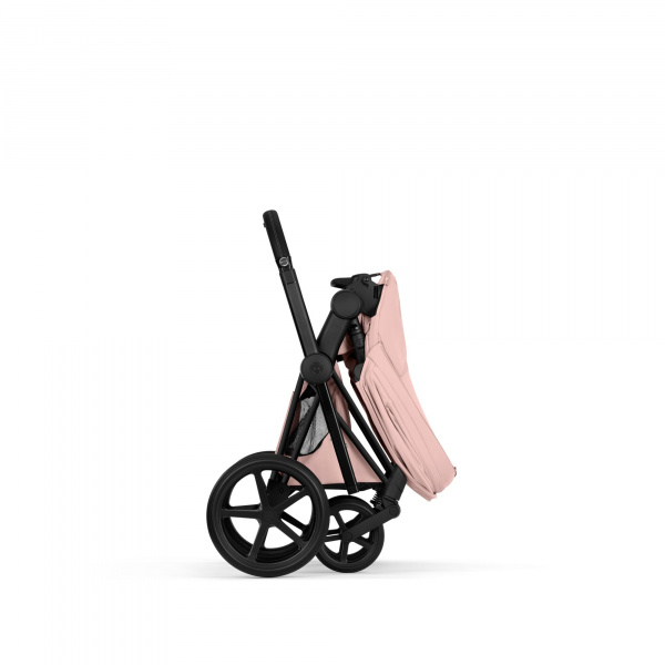 Poussette priam 5 peach pink châssis matt black Cybex