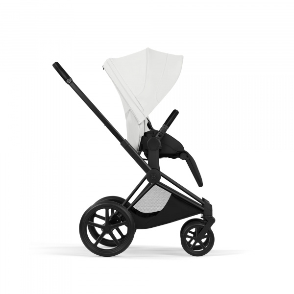 Poussette priam 5 off white châssis matt black Cybex
