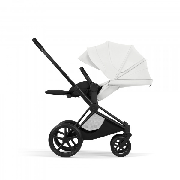 Poussette priam 5 off white châssis matt black Cybex