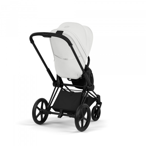 Poussette priam 5 off white châssis matt black Cybex