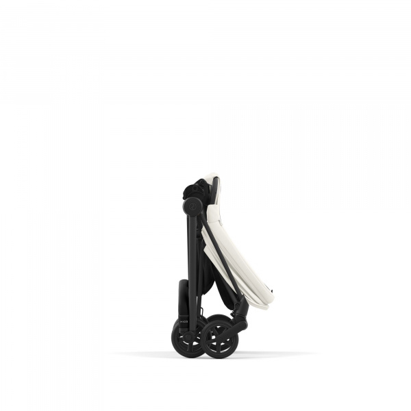 Poussette duo mios 3 off white châssis matt black + nacelle luxe Cybex