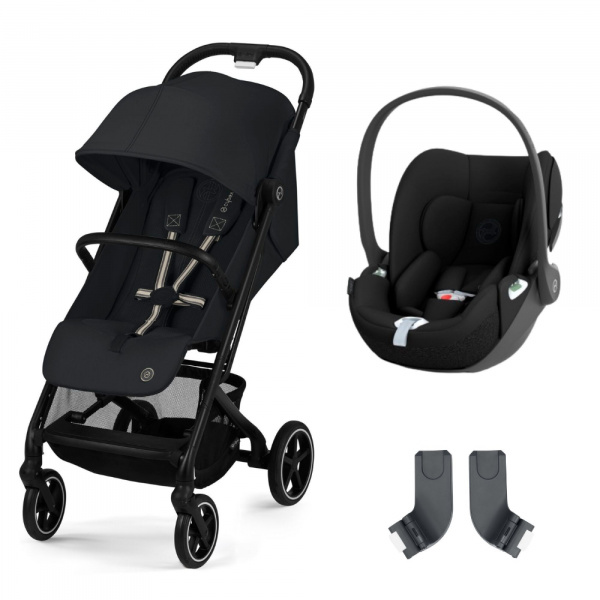 Poussette duo beezy 3 magic black + cloud t i-size Cybex