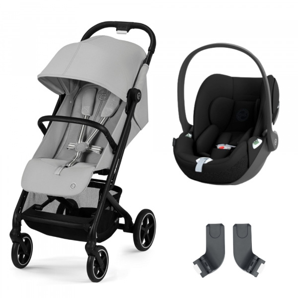 Poussette duo beezy 3 magic black + cloud t i-size Cybex