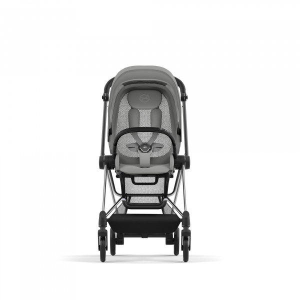 Poussette duo mios 3 sepia black châssis chrome black + cloud t i-size Cybex