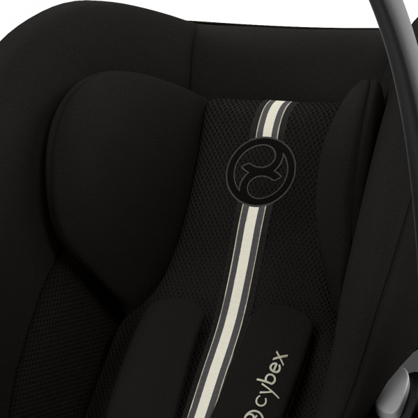 Poussette duo beezy 4 compacte magic black avec siège auto cloud g i-size tissu plus Cybex