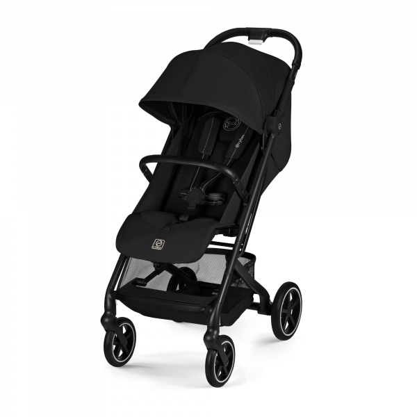 Poussette duo beezy 4 compacte magic black avec siège auto cloud t i-size tissu plus Cybex