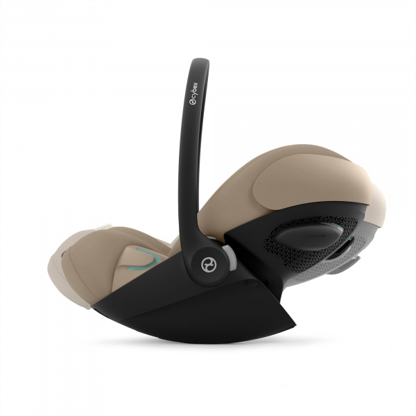 Poussette duo beezy 4 compacte magic black avec siège auto cloud g i-size tissu plus Cybex