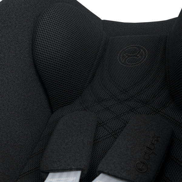 Poussette duo eezy s twist+ 2 pivotante magic black avec siège auto cloud t i-size tissu plus Cybex