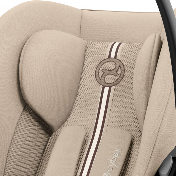 Poussette duo eezy s twist+ 2 pivotante almond beige avec siège auto cloud g3 i-size tissu plus Cybex