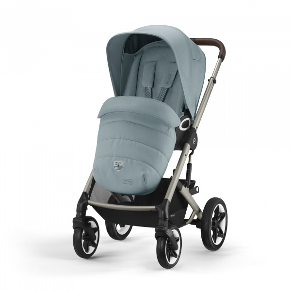 Poussette duo talos s lux 2 stormy blue + siège auto cloud g i-size Cybex