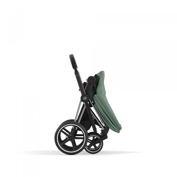 Poussette duo priam 4 sepia black châssis chrome black + siège auto cloud t i-size Cybex