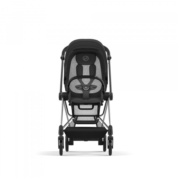 Poussette duo mios 3 sepia black châssis chrome black + cloud g i-size Cybex