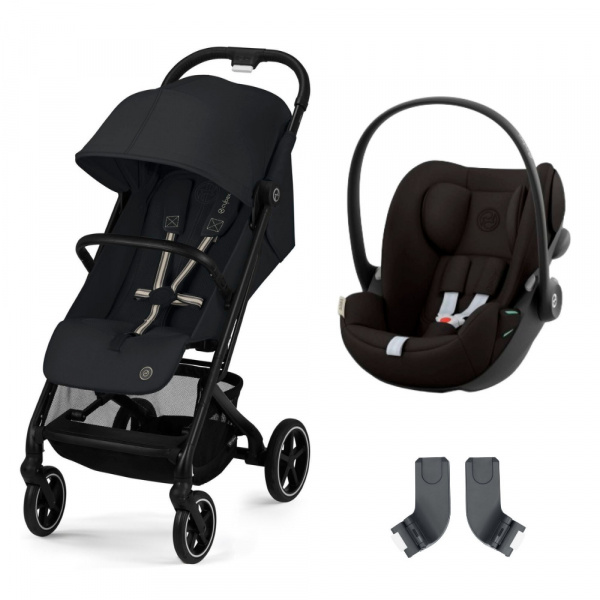 Poussette duo beezy 3 magic black + cloud g i-size Cybex