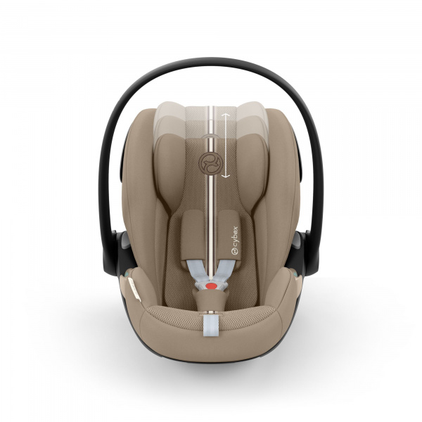 Poussette duo orfeo 3 compacte almond beige avec siège auto cloud g i-size plus Cybex