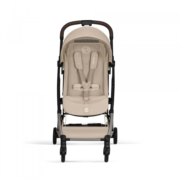 Poussette duo orfeo 3 compacte almond beige avec siège auto cloud g i-size plus Cybex