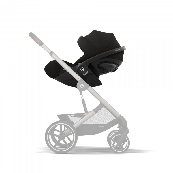 Poussette duo orfeo 3 compacte chocolate brown avec siège auto cloud g i-size Cybex