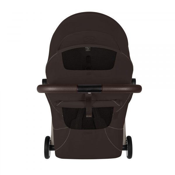 Poussette duo orfeo 3 compacte chocolate brown avec siège auto cloud g i-size Cybex