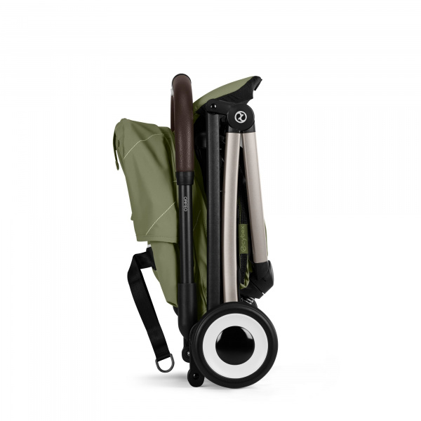 Poussette duo orfeo 3 compacte moss green avec siège auto aton b2 i-size Cybex