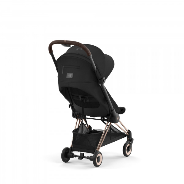Poussette duo coya peach pink châssis rosegold + cloud g i-size Cybex