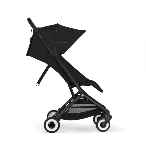 Poussette duo orfeo 3 compacte magic black avec siège auto cloud g i-size Cybex