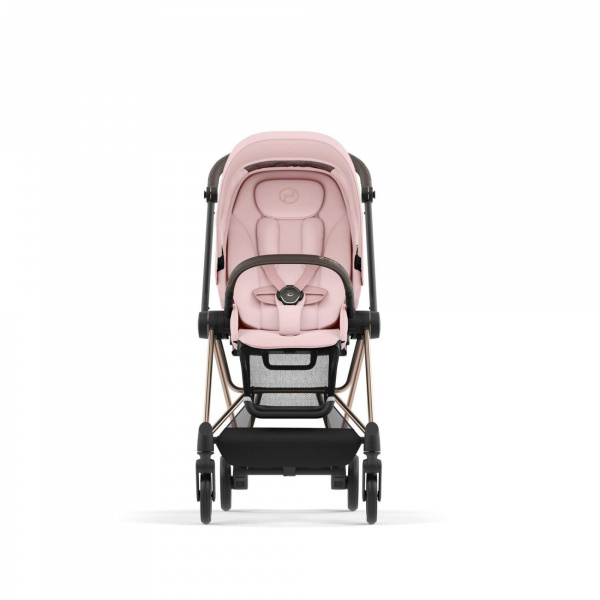 Poussette duo mios 3 leaf green châssis rose gold + cloud t i-size Cybex