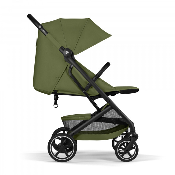 Poussette duo beezy 4 compacte moss green avec siège auto aton b2 i-size Cybex