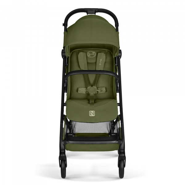 Poussette duo beezy 4 compacte moss green avec siège auto cloud g i-size Cybex