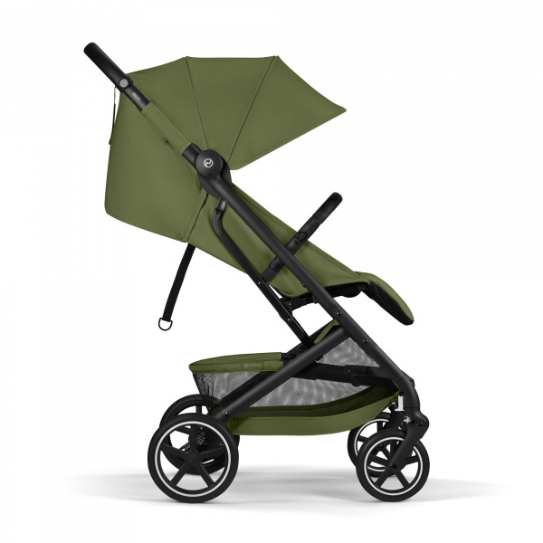 Poussette duo beezy 4 compacte moss green avec siège auto cloud g i-size Cybex