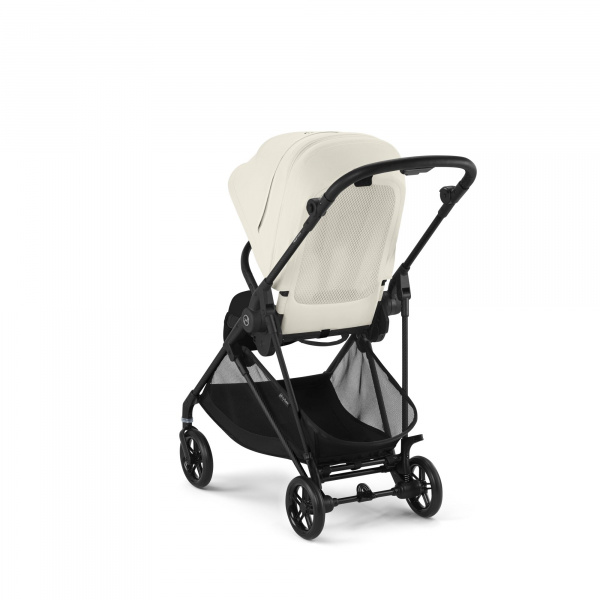 Poussette trio melio carbon stormy blue + aton b2 i-size + nacelle Cybex